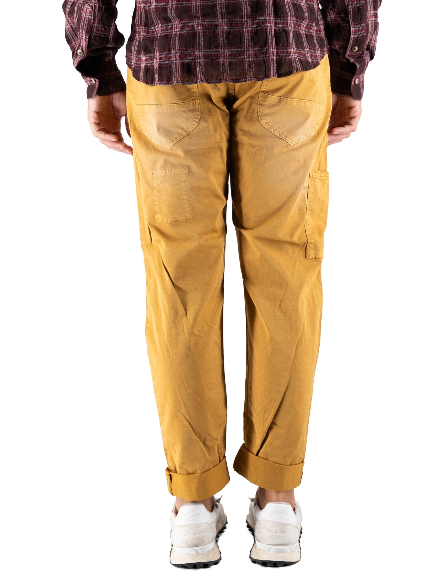Devid Label Belfast - Pantalone Carpenter - Vintage – dettaglio prodotto 3 – Master SKU DL_CARPENTER_ESS1081_SENAPE