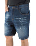Devid Label Biarritz - Bermuda in Denim - Medium Wash, Blue – vista principale – Master SKU DL_DAV J 13010