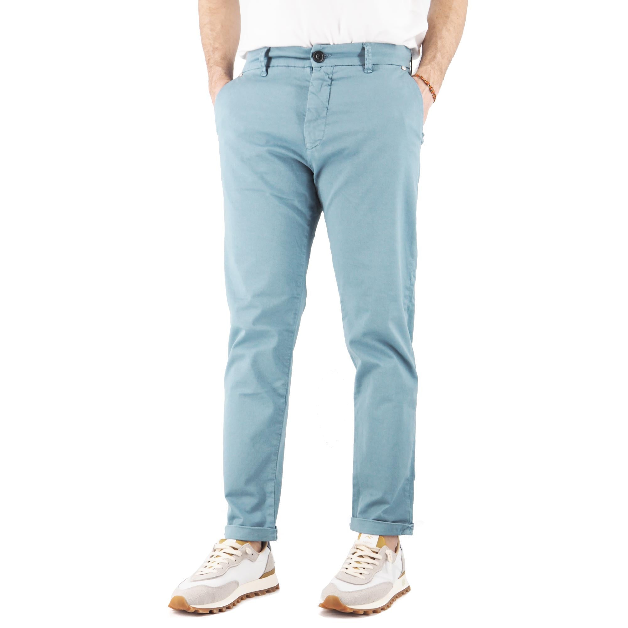 Devid Label Brighton - Pantalone Chino - Capri – dettaglio prodotto 5 – Master SKU DL_CHINO ESS1030 CDZ