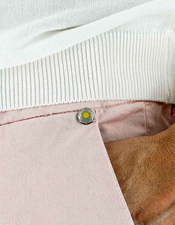 Devid Label Brighton - Pantalone Chino - Capri – dettaglio prodotto 2 – Master SKU DL_CHINO ESS1030 CIPRIA