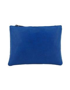 Devid Label Cefalù - Pochette in Ecopelle - Essential, Blu – vista principale – Master SKU DL_PC5_BL