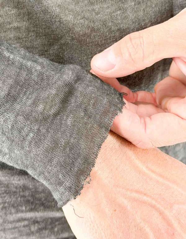 Devid Label Cordoba - Serafino in Puro Lino - Premium, Antracite – dettaglio prodotto 2 – Master SKU DL_CORDOBA ANTRACITE