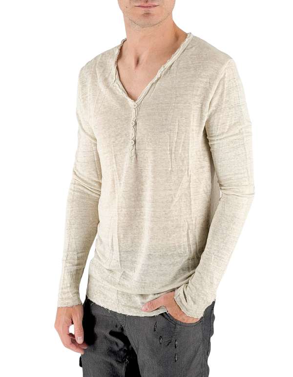 Devid Label Cordoba - Serafino in Puro Lino - Premium, Beige – vista principale – Master SKU DL_CORDOBA BEIGE