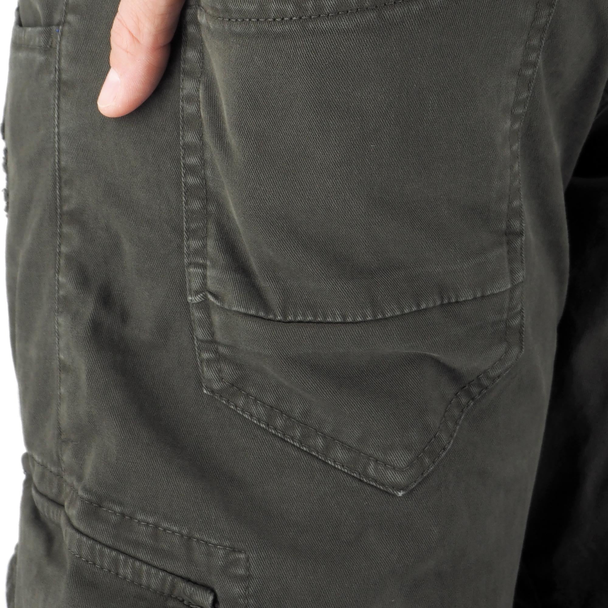 Devid Label Courmayeur - Pantalone Cargo - Essential – dettaglio prodotto 2 – Master SKU DL_COURMAYER MILITARY