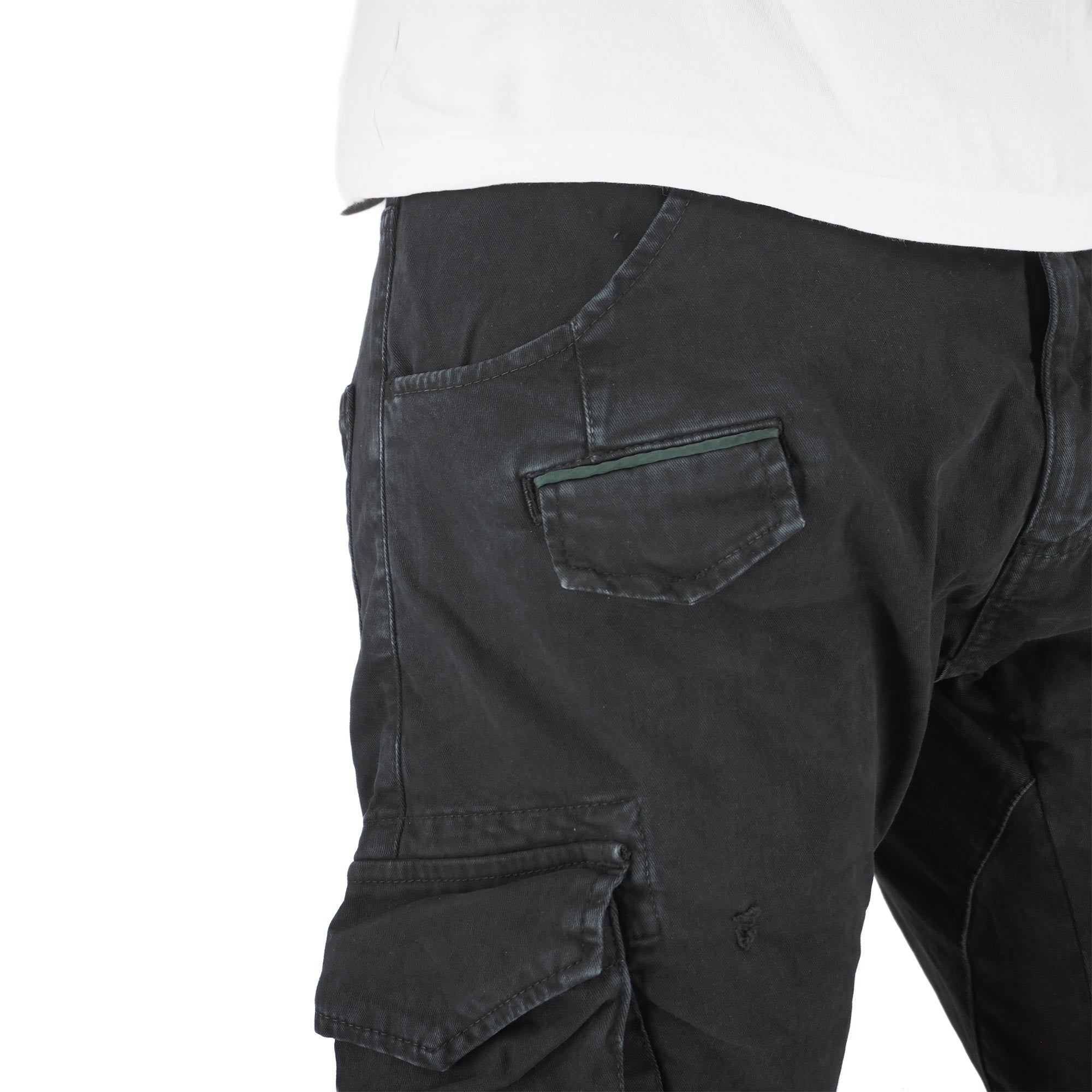 Devid Label Courmayeur - Pantalone Cargo - Essential, Nero – dettaglio prodotto 2 – Master SKU DL_COURMAYER NERO