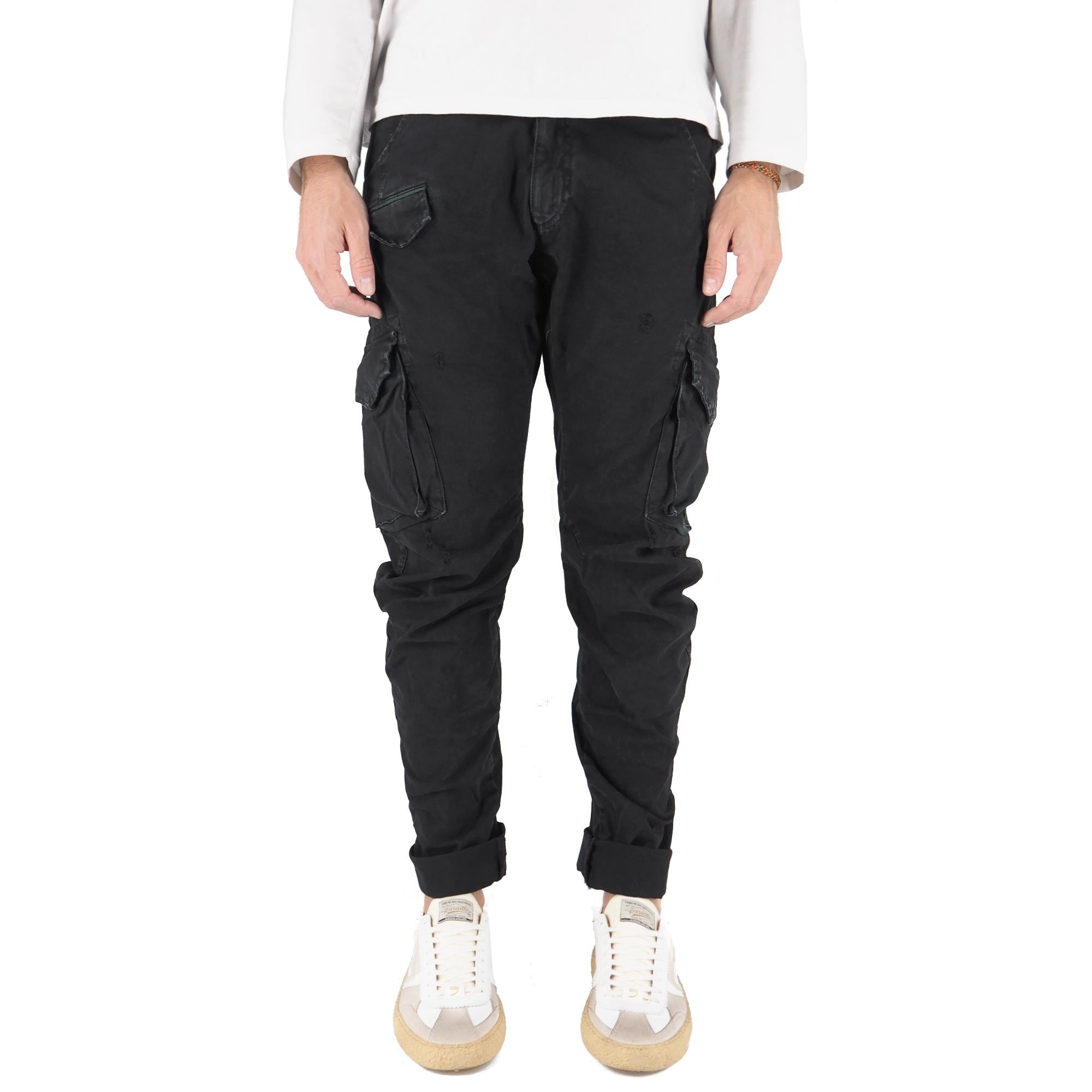 Devid Label Courmayeur - Pantalone Cargo - Essential, Nero – dettaglio prodotto 3 – Master SKU DL_COURMAYER NERO