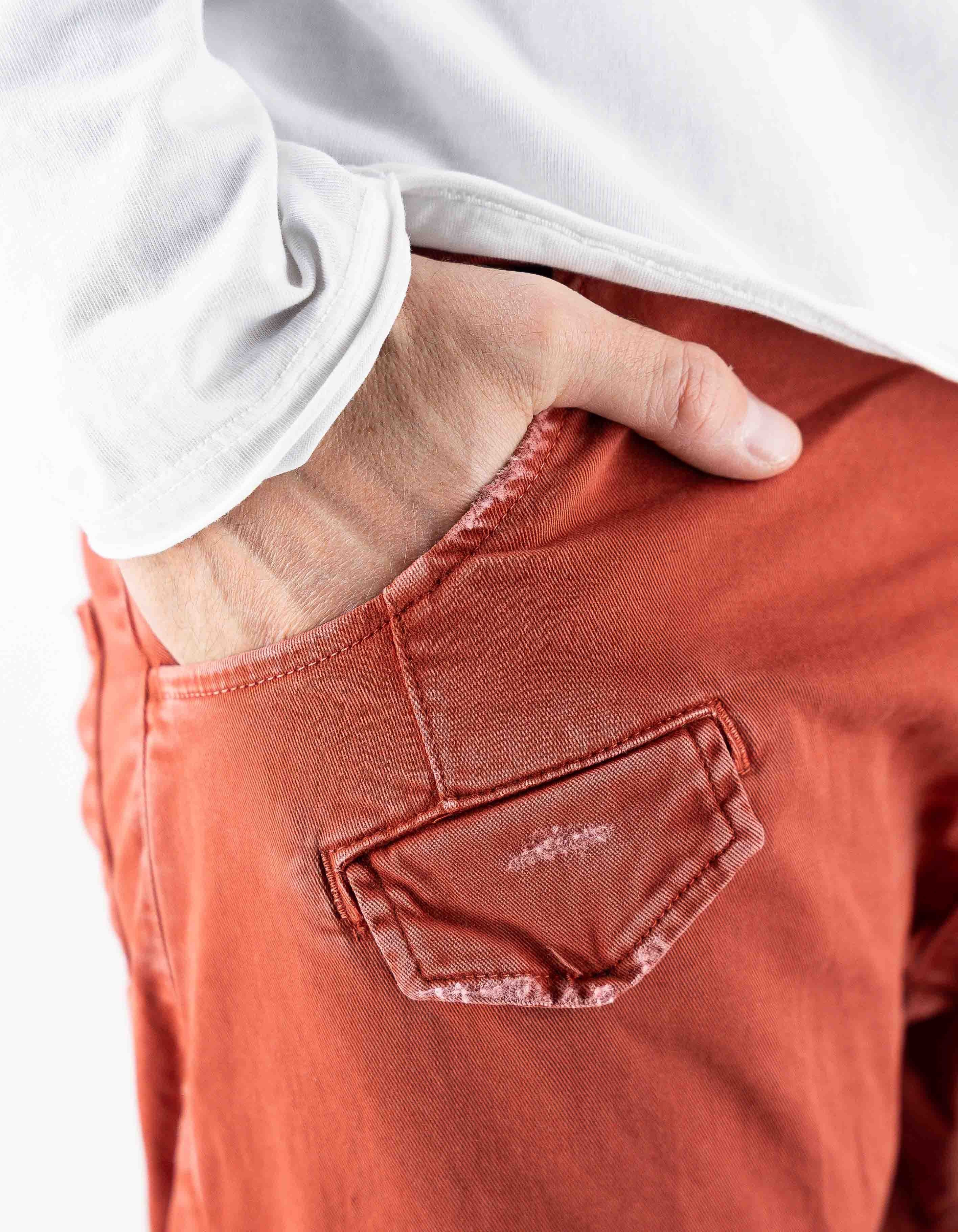 Devid Label Courmayeur - Pantalone Cargo - Strong – dettaglio prodotto 3 – Master SKU DL_COURMA_STRONG_MATTONE