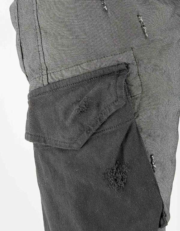 Devid Label Culebra - Bermuda Cargo - Essential, Nero – dettaglio prodotto 2 – Master SKU DL_CULEBRA ESS 2528 NERO