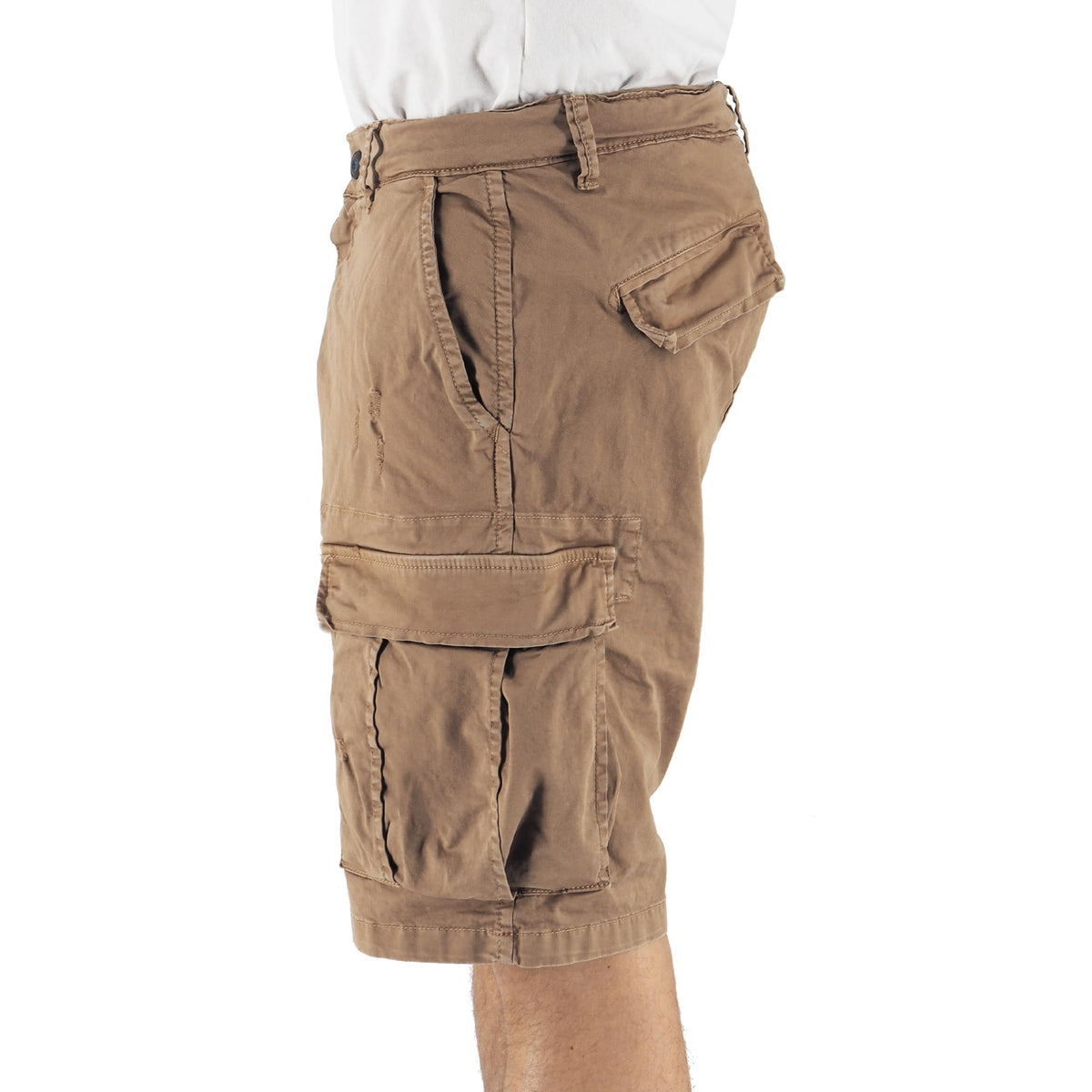 Devid Label DSQ - Bermuda Cargo - Cotone, Camel – dettaglio prodotto 4 – Master SKU DL_DSQ 13092 CAMEL