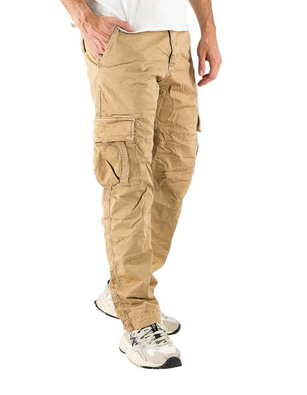 Devid Label DSQ - Pantalone Cargo - Ultralight, Sabbia – vista principale – Master SKU DL_DSQ_LONG_C13_SABBIA