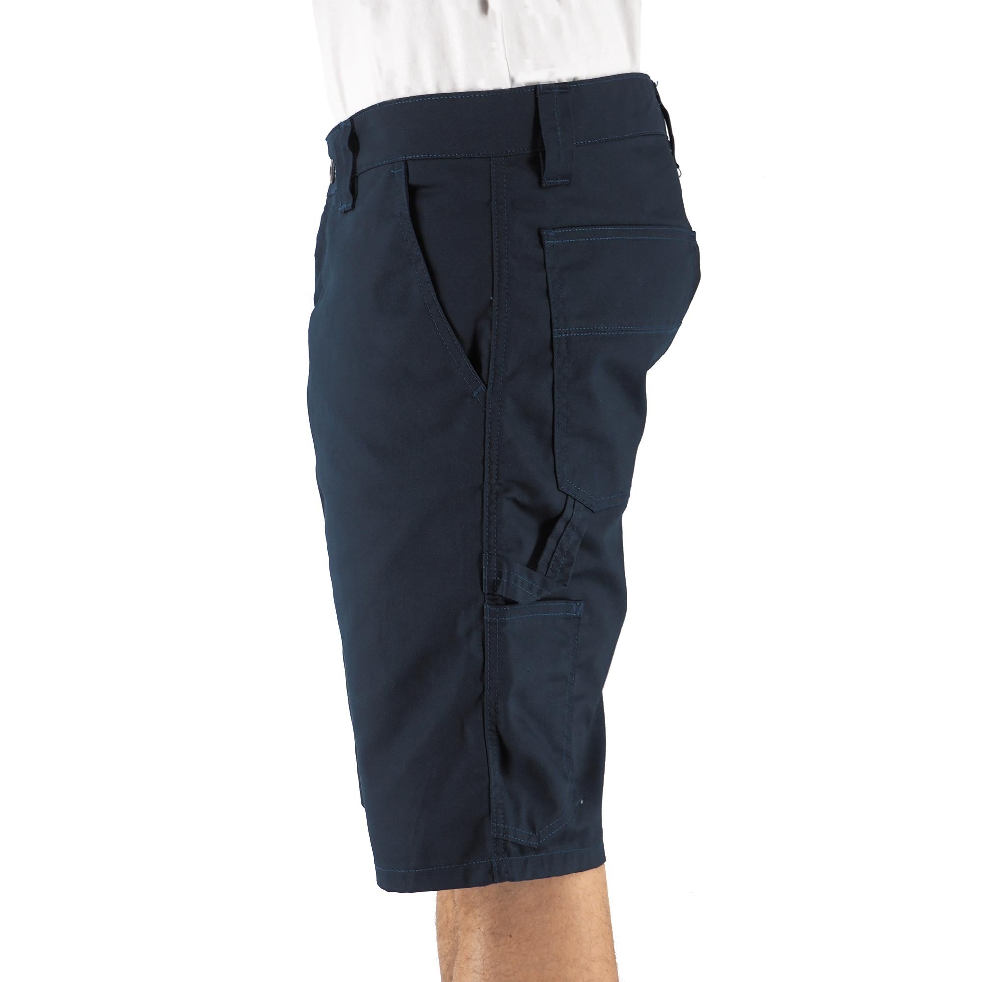 Devid Label Elba - Bermuda Carpenter - Drill, Blu – dettaglio prodotto 4 – Master SKU DL_WORKWEAR ESS09 BLU