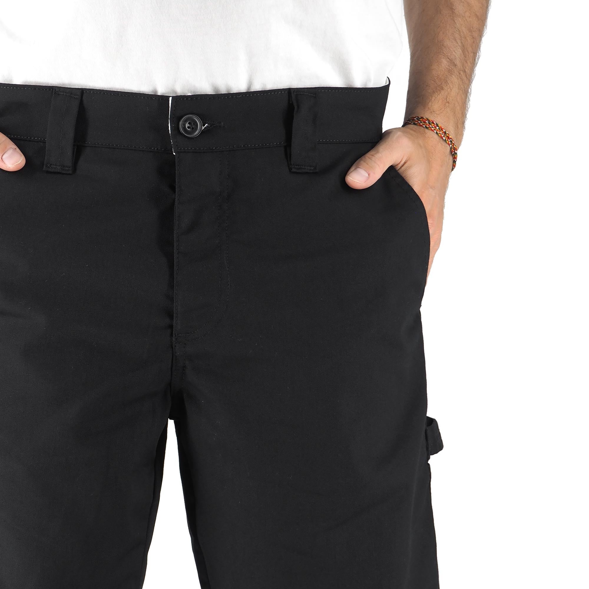 Devid Label Elba - Bermuda Carpenter - Drill, Nero – dettaglio prodotto 7 – Master SKU DL_WORKWEAR ESS09 NERO