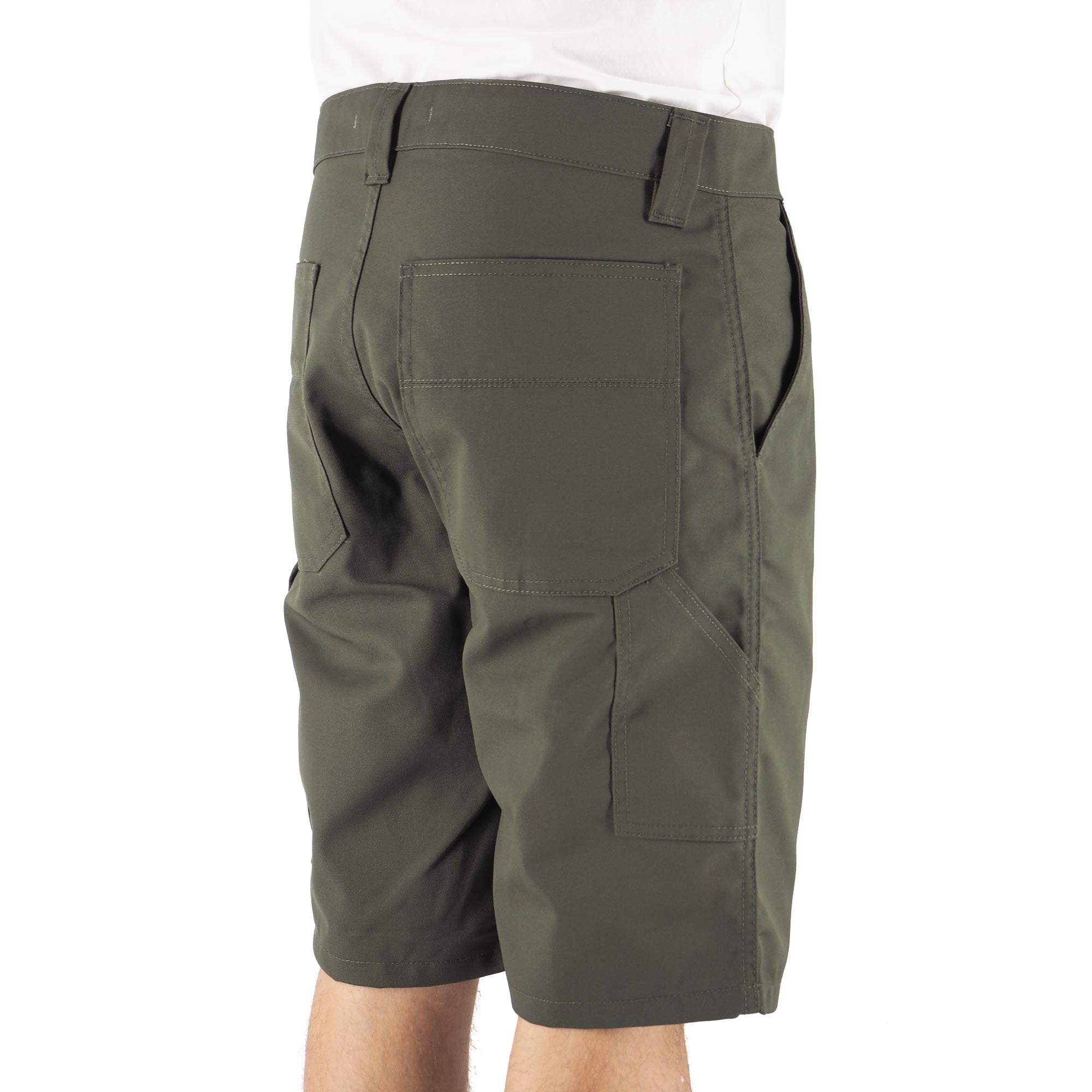 Devid Label Elba - Bermuda Carpenter - Drill, Verde – dettaglio prodotto 5 – Master SKU DL_WORKWEAR ESS09 VERDE