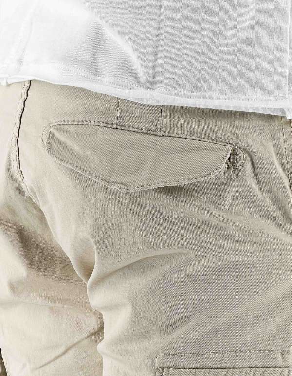 Devid Label Favignana - Bermuda Cargo - Essential, Sabbia – dettaglio prodotto 2 – Master SKU DL_JSE5BR000351_SAND