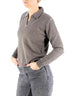 Devid Label Inari - Polo in Maglia - Lana Cashmere, Tortora – vista principale – Master SKU DL_DL021_TORTORA_CAMPIONE