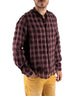 Devid Label Leeds - Camicia a Quadri - Casual, Rosso – vista principale – Master SKU DL_DL-329_ROSSO