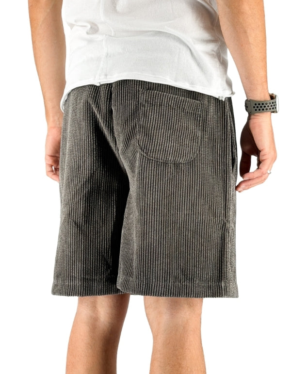 Devid Label Marsiglia - Bermuda in Corduroy - Vintage, Grigio – dettaglio prodotto 2 – Master SKU DL_MARSIGLIA_GRIGIO