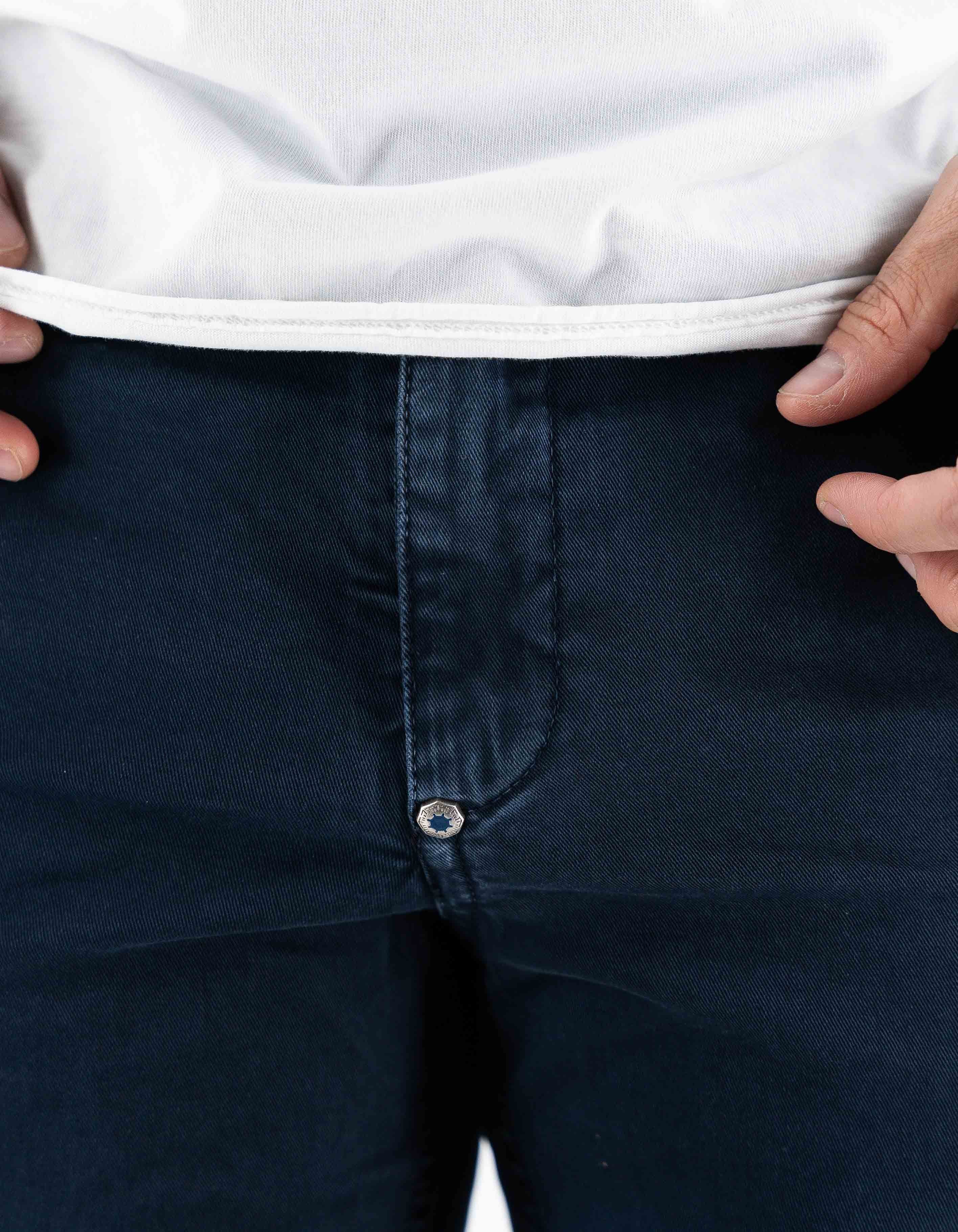 Devid Label Mirtos - Pantalone Chino - Skinny, Blu – dettaglio prodotto 2 – Master SKU DL_MIRTOS_14004-BLU