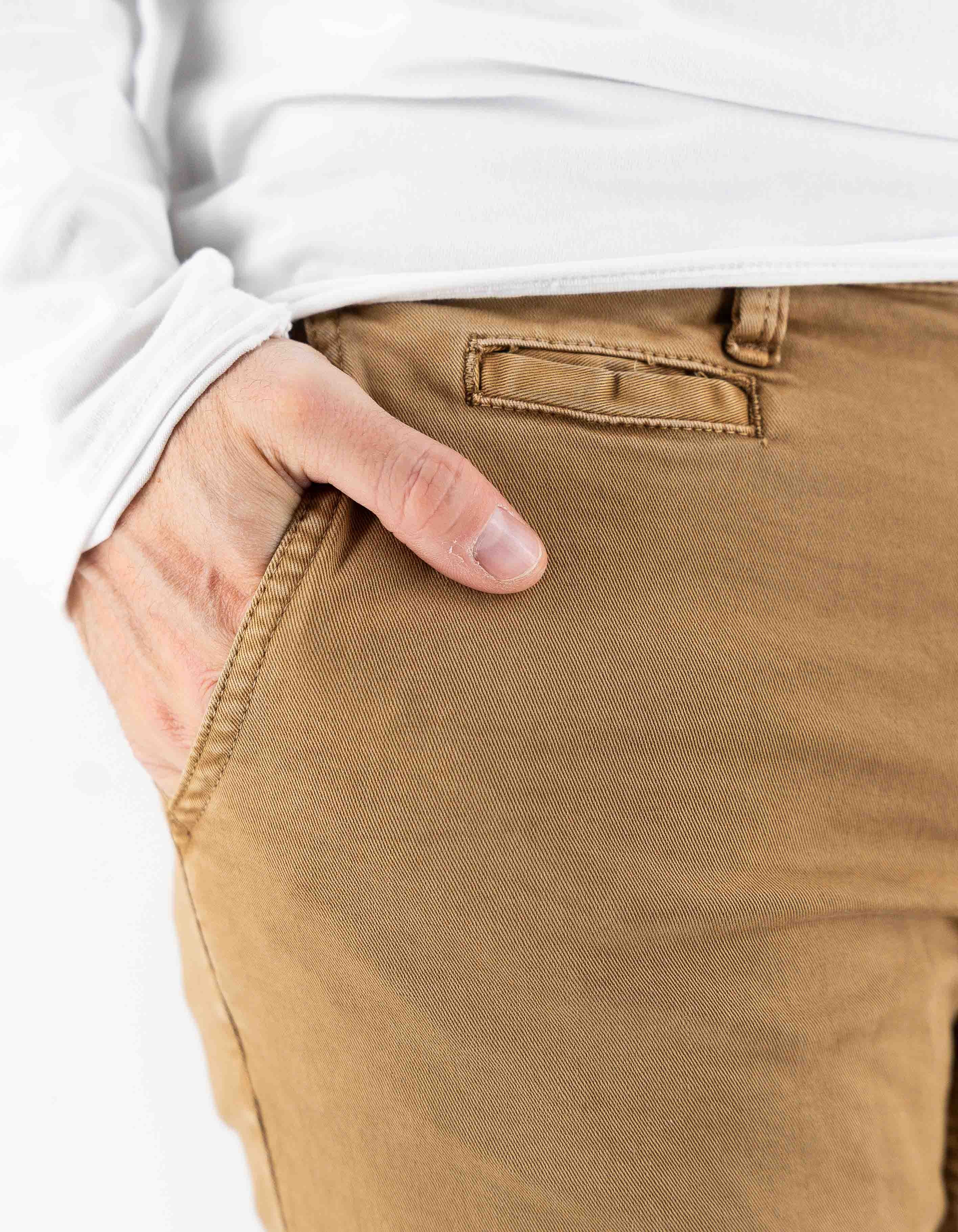 Devid Label Mirtos - Pantalone Chino - Skinny, Camel – dettaglio prodotto 2 – Master SKU DL_MIRTOS_14004-CAMEL