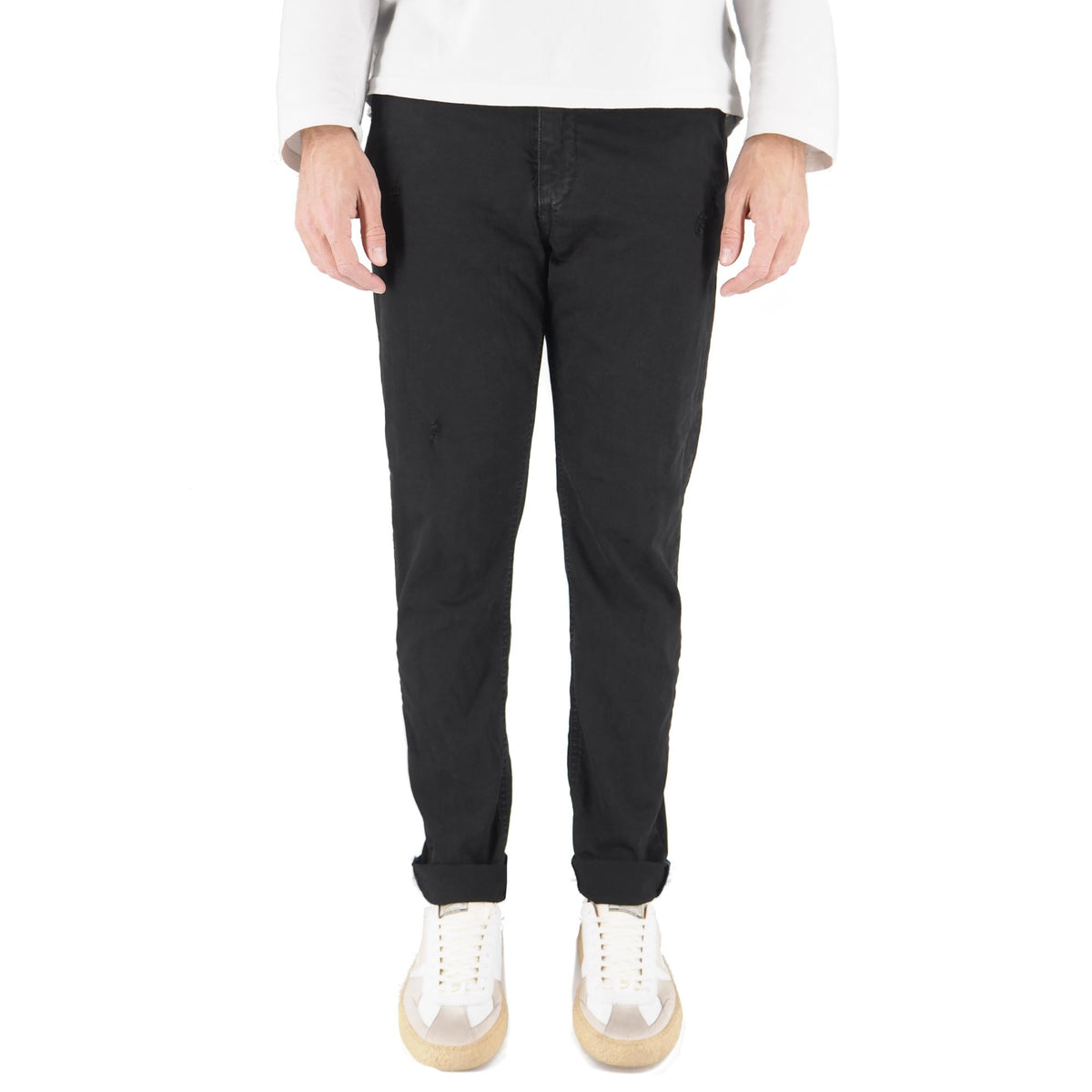 Devid Label Mirtos - Pantalone Chino - Skinny, Nero – dettaglio prodotto 3 – Master SKU DL_MIRTOS NERO