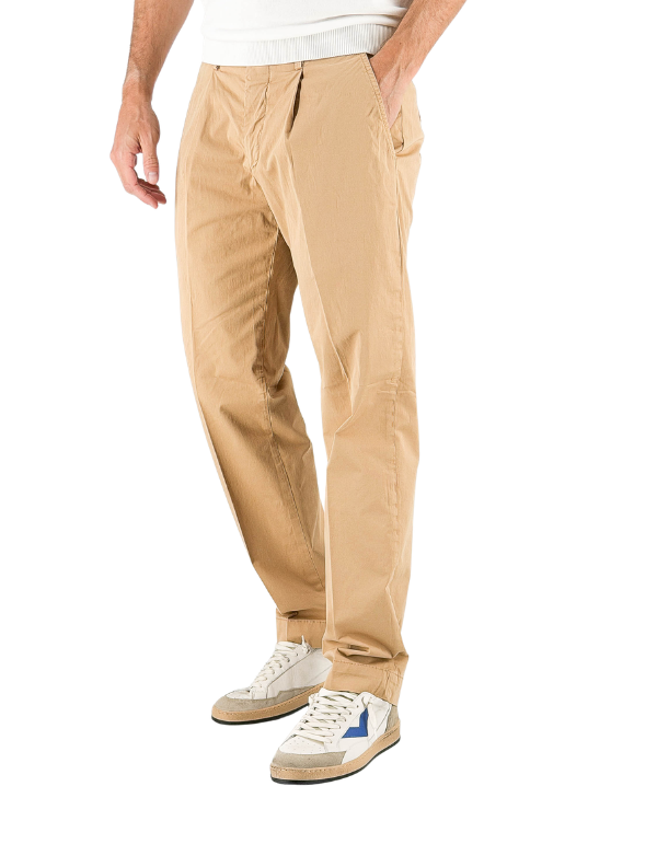 Devid Label Oxford - Pantalone con Pences - Comfort, Beige – vista principale – Master SKU DL_OXFORD306_C13_BEIGE