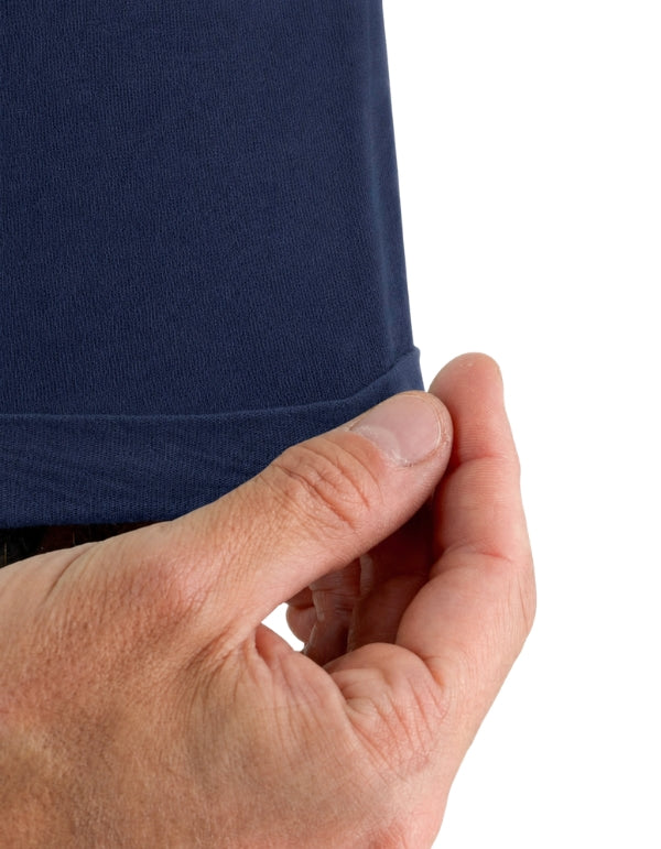 Devid Label Pocket - T-shirt con Taschino - Fiammata, Blu Navy – dettaglio prodotto 3 – Master SKU DL_POCKET FIAMMA BLU NAVY
