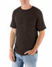 Devid Label Pocket - T-shirt con Taschino - Fiammata, Moro – vista principale – Master SKU DL_POCKET FIAMMA MORO
