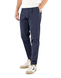 Devid Label Ponza - Pantalone con Pences - Regular, Blu Navy – vista principale – Master SKU DL_PONZA300_C5_BLUNAVY