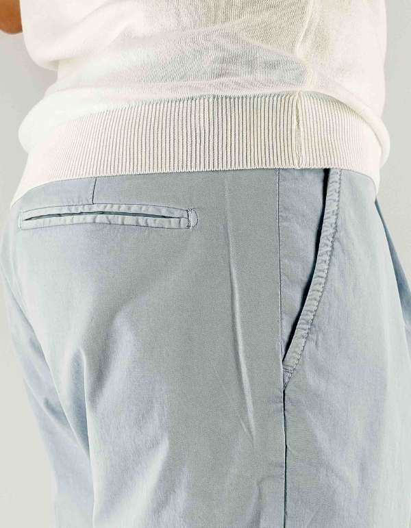 Devid Label Ponza - Pantalone con Pences - Regular, Celeste – dettaglio prodotto 3 – Master SKU DL_PONZA300_C21_CELESTE