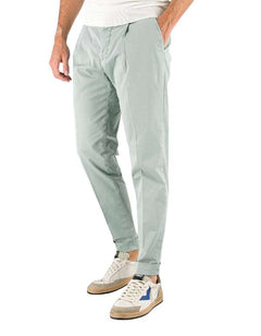 Devid Label Ponza - Pantalone con Pences - Regular – vista principale – Master SKU DL_PONZA300_C22_SALVIA