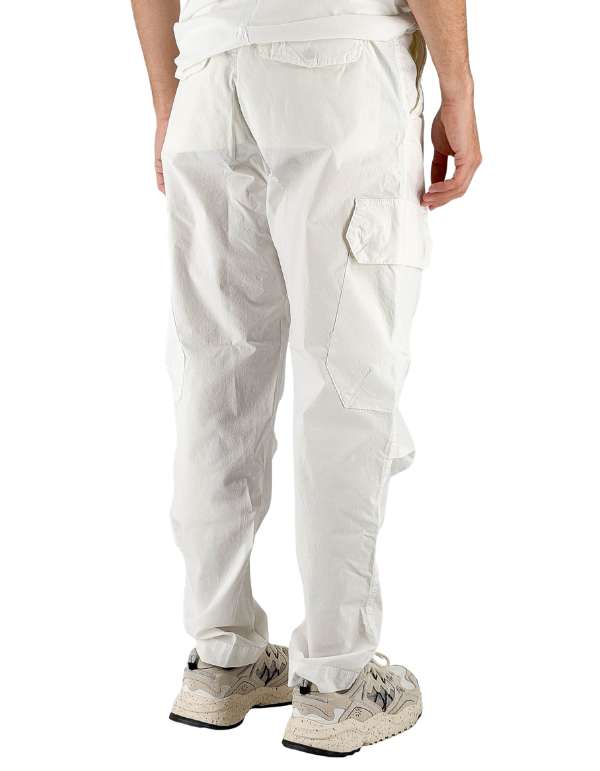 Devid Label Portorico - Pantalone Cargo - Comfort, Bianco – dettaglio prodotto 3 – Master SKU DL_MPORTORICO ESS1037 BIANCO