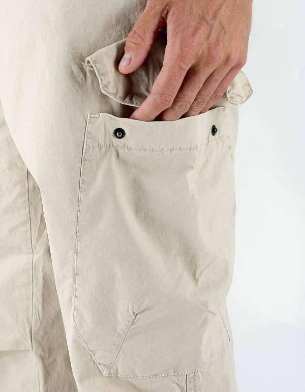 Devid Label Portorico - Pantalone Cargo - Comfort, Sabbia – dettaglio prodotto 2 – Master SKU DL_MPORTORICO ESS1037 SABBIA