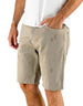 Devid Label Procida - Bermuda in Bull di Cotone - Cropped, Sabbia – vista principale – Master SKU DL_BERMUDA_CROPPED_BULL_SABBIA