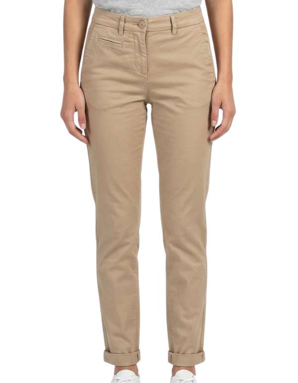 Devid Label Ravenna - Pantalone Chino - Essential, Sabbia – vista principale – Master SKU DL_CHINO IMP ESS1086 SABBIA