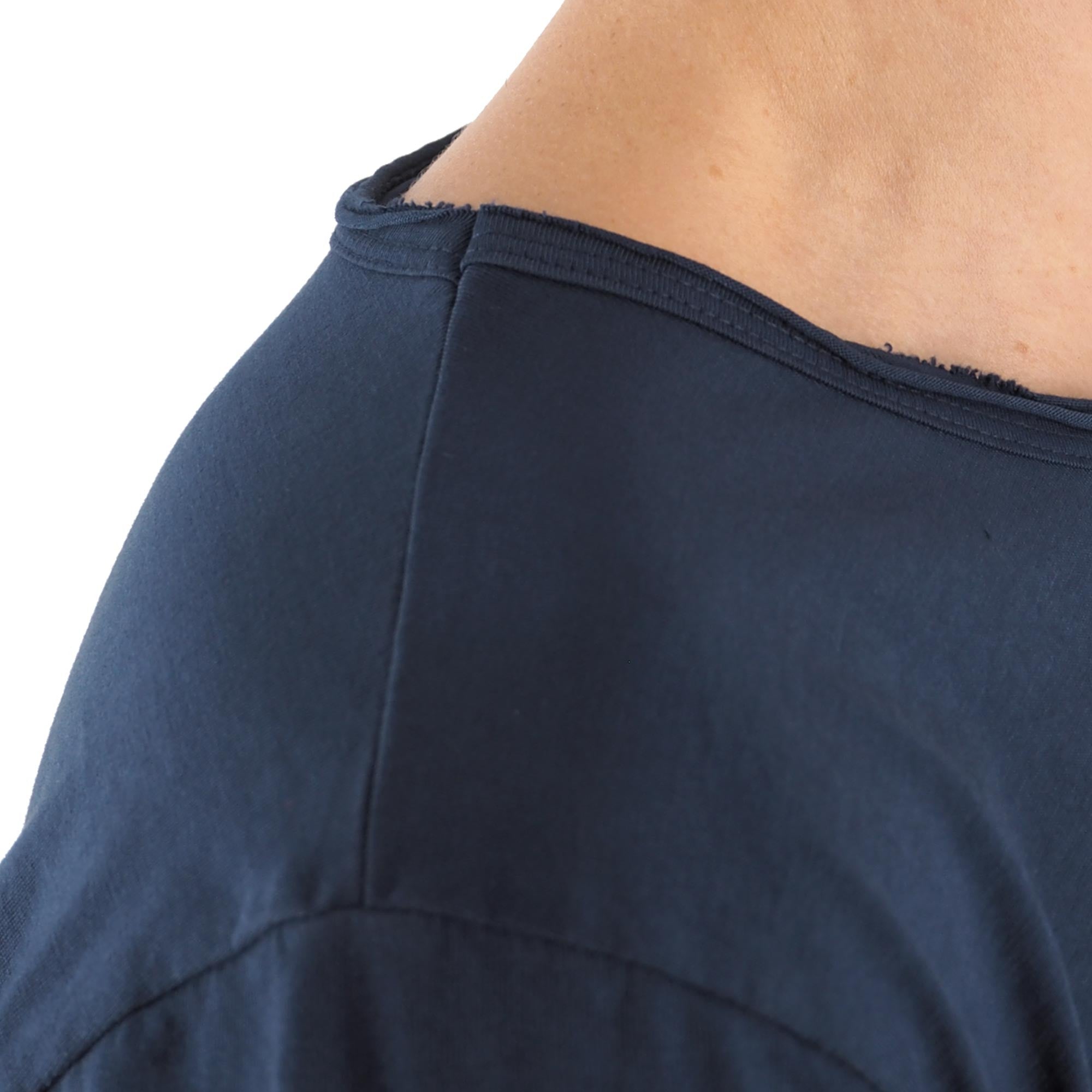 Devid Label Siviglia - T-shirt Manica Lunga - Essential, Blu – dettaglio prodotto 2 – Master SKU DL_SIVIGLIA BLU