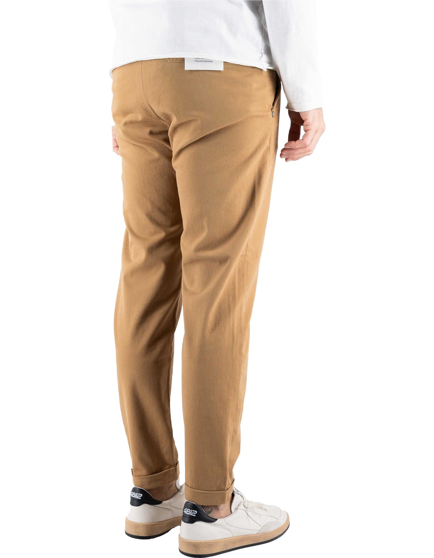 Devid Label Stanford - Pantalone Chino - Classic, Camel – dettaglio prodotto 3 – Master SKU DL_CHINO_IMP_ESS1030-COL108