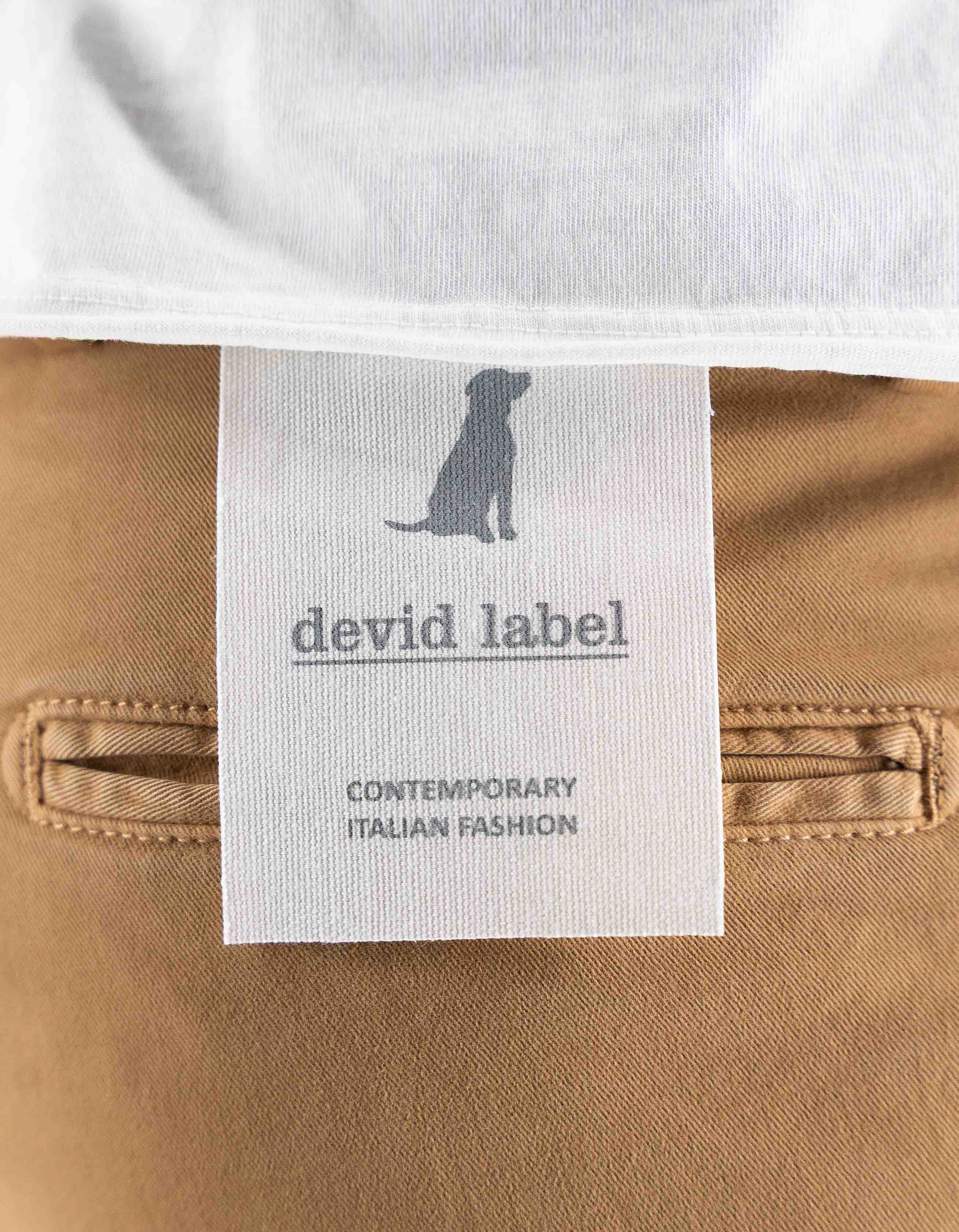 Devid Label Stanford - Pantalone Chino - Classic, Camel – dettaglio prodotto 5 – Master SKU DL_CHINO_IMP_ESS1030-COL108