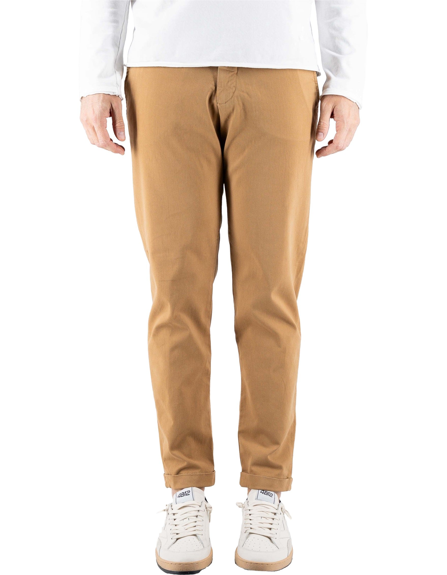 Devid Label Stanford - Pantalone Chino - Classic, Camel – dettaglio prodotto 6 – Master SKU DL_CHINO_IMP_ESS1030-COL108
