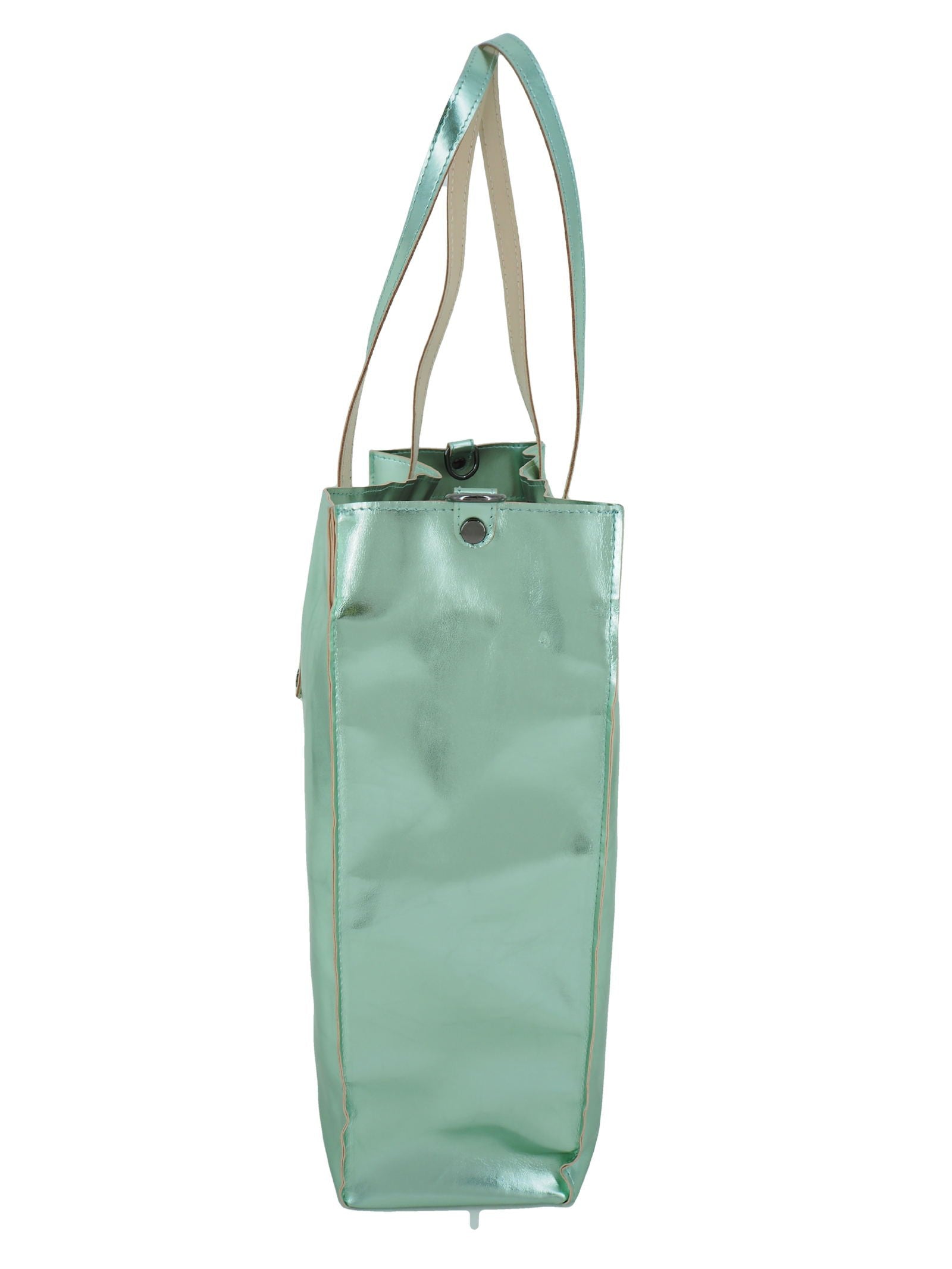 Devid Label Taormina - Shopper in Ecopelle - Essential, Verde – dettaglio prodotto 2 – Master SKU DL_SHO6_VE