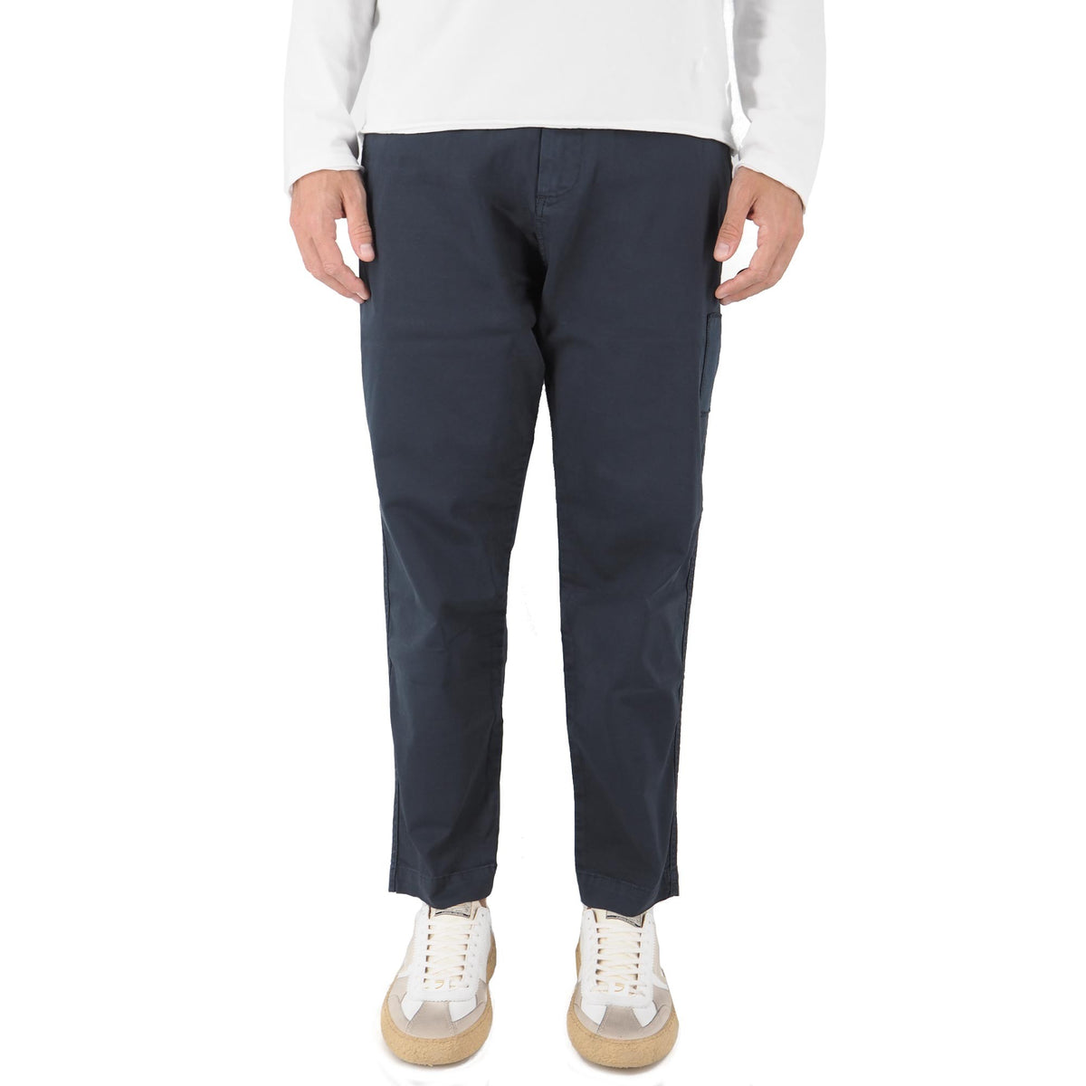 Devid Label Timo - Pantalone Patch - Vintage, Blu – dettaglio prodotto 5 – Master SKU DL_TIMO PATCH BLU