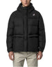 Giacca imbottita K-Way Le Vrai 4.0 Aurele Heavy Warm nera indossata da un modello, disponibile su DevidLabel