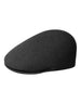 Cappello DevidLabel Kangol Seamless Wool 507 nero in lana con design ergonomico senza cuciture