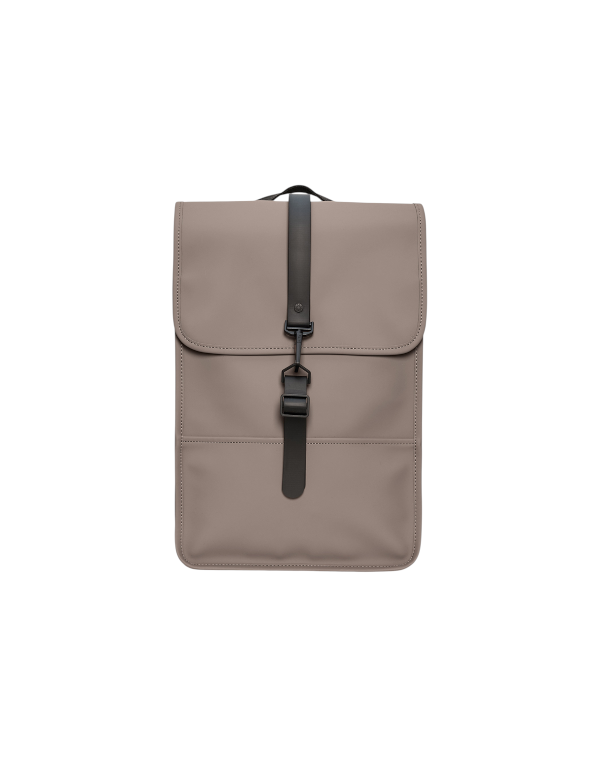 Zaino DevidLabel Rains Backpack Mini in colore Cinder, realizzato in tessuto PU impermeabile dal design minimalista.
