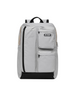 Zaino DevidLabel K-Way Ambert colore Grey Frost con tasche frontali e dettagli tecnici per uso quotidiano