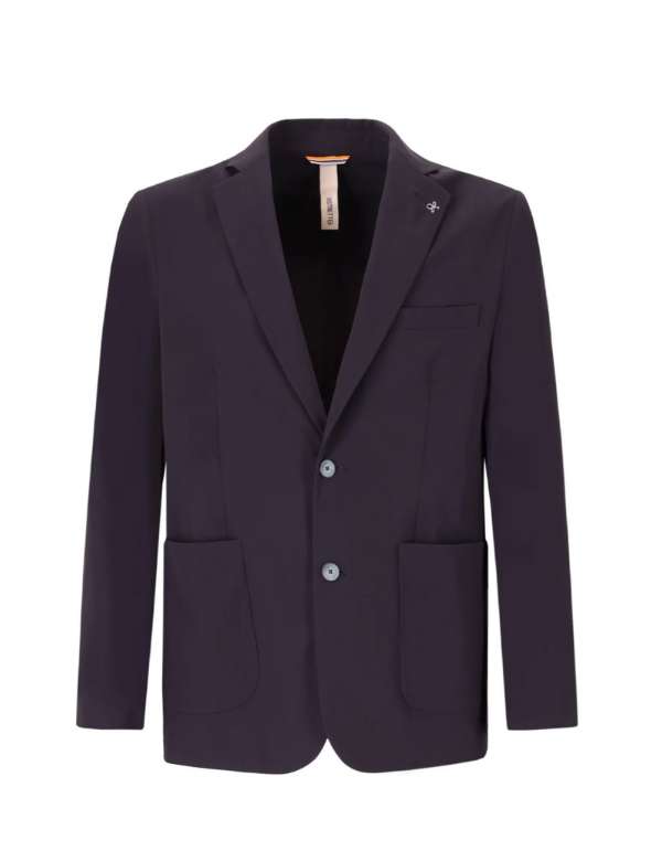 Distretto 12 Giacca Jacket Active Blu – vista principale – Master SKU D12_CPUGA1595T0154DD000003