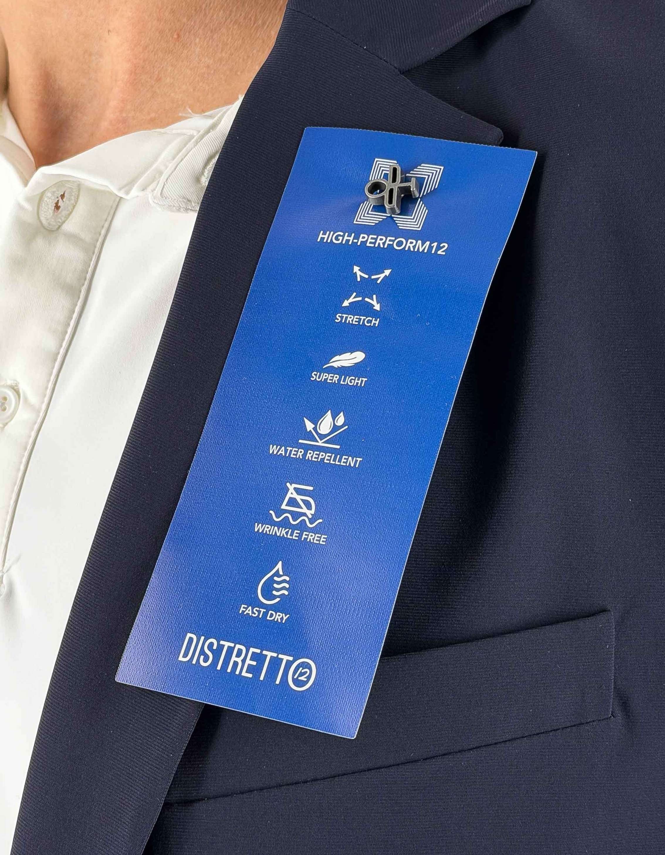 Distretto 12 Jacket Active Blu – dettaglio prodotto 4 – Master SKU D12_FC6UGA1595T0154DD000003_BLU