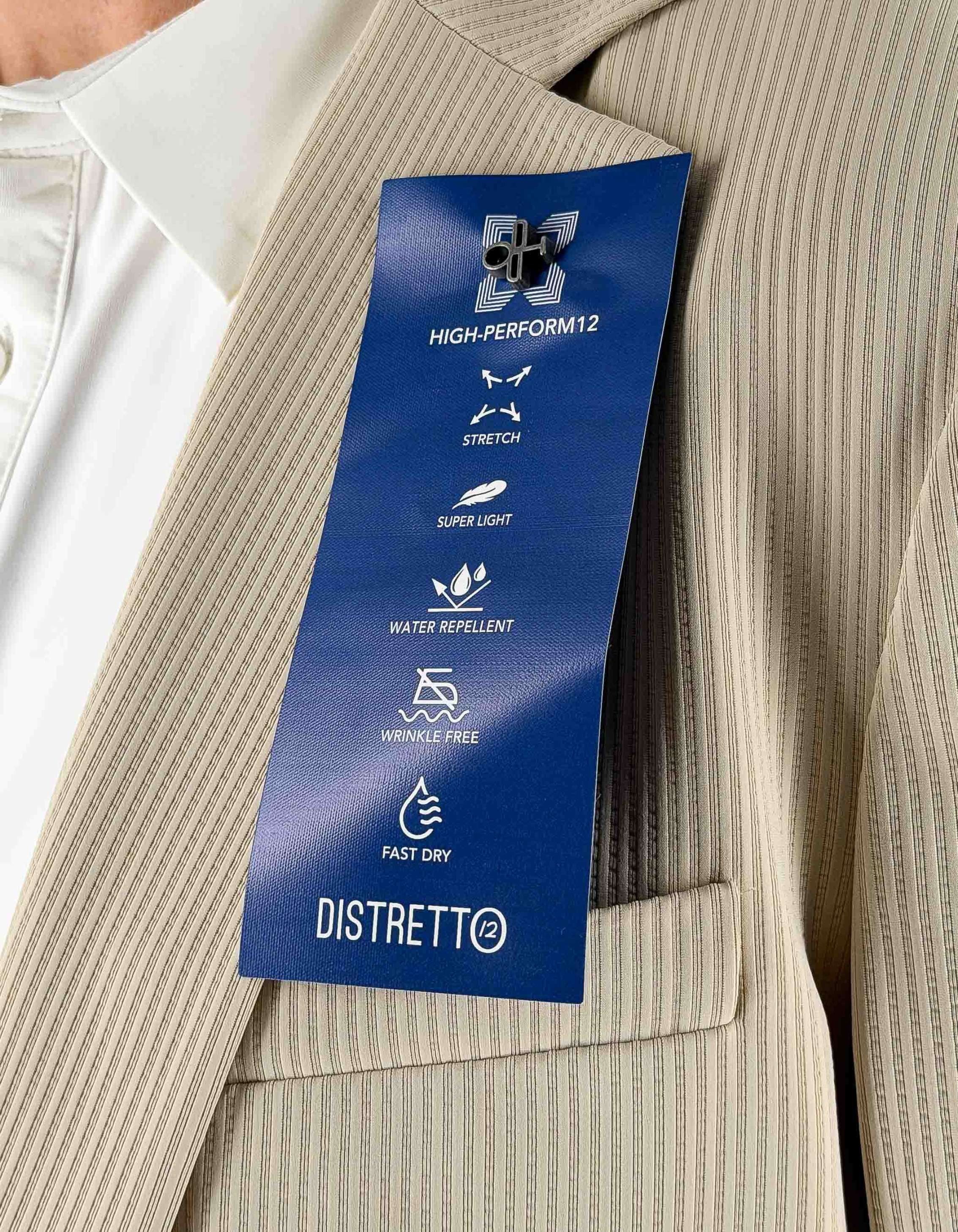 Distretto 12 Jacket Leccio Travertino – dettaglio prodotto 4 – Master SKU D12_FC6UGA1595T0893DD000077_TRAVERTINO