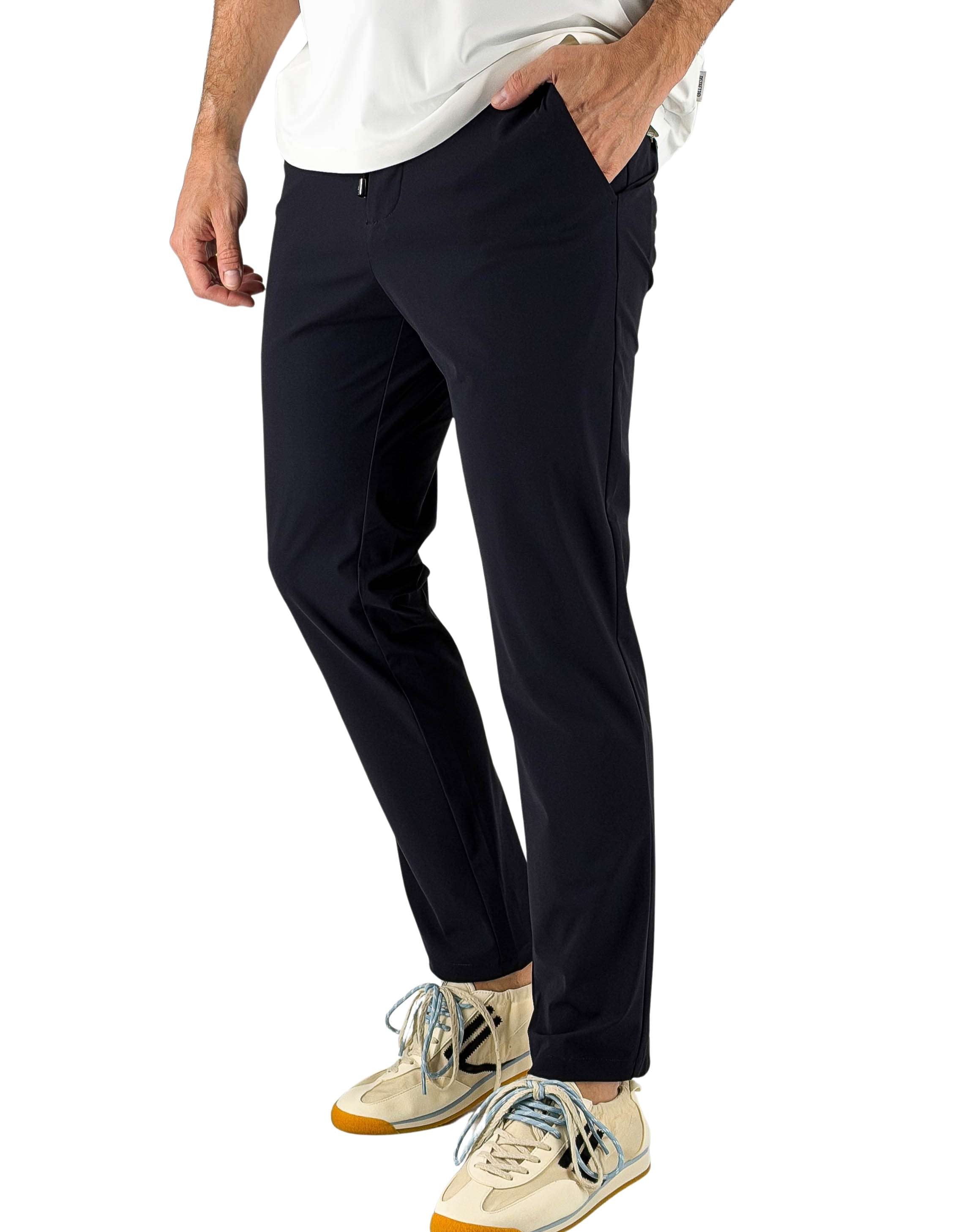 Distretto 12 Pantalone 32" York T. Active Blu – vista principale – Master SKU D12_FC6UPA1659T0154DD320003_BLU
