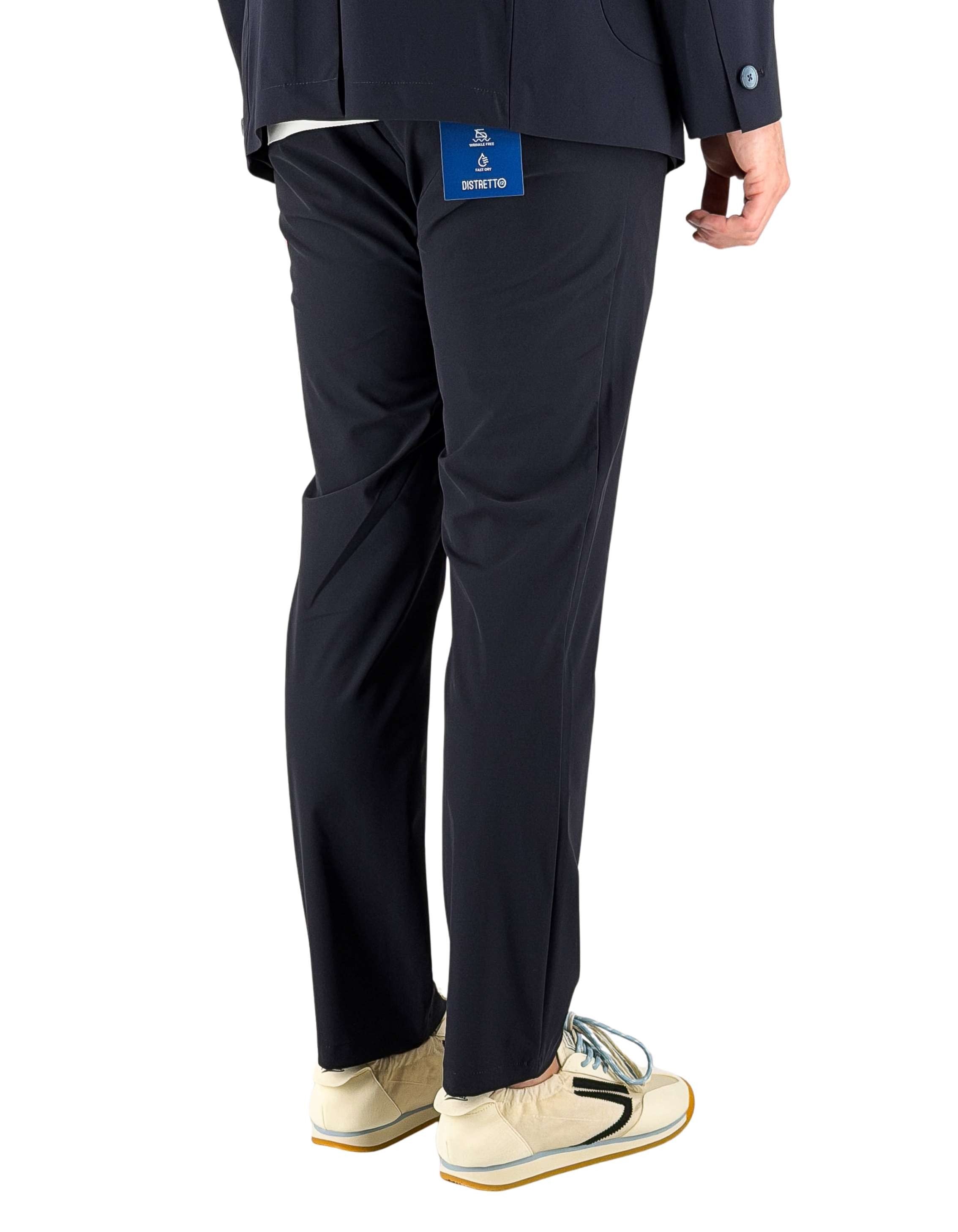 Distretto 12 Pantalone 32" York T. Active Blu – dettaglio prodotto 2 – Master SKU D12_FC6UPA1659T0154DD320003_BLU
