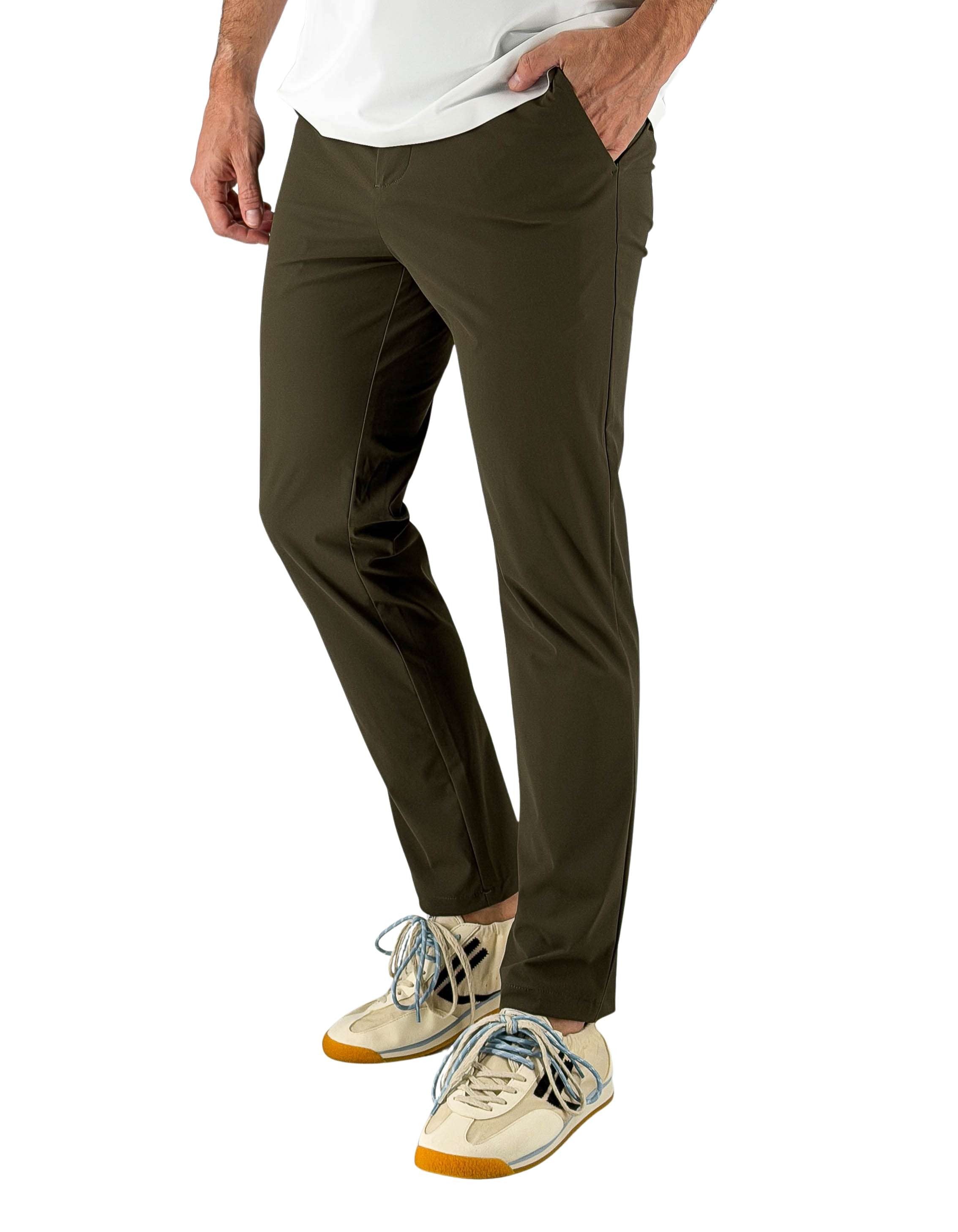Distretto 12 Pantalone 32" York T. Active Verde – vista principale – Master SKU D12_FC6UPA1659T0154DD320003_VERDE